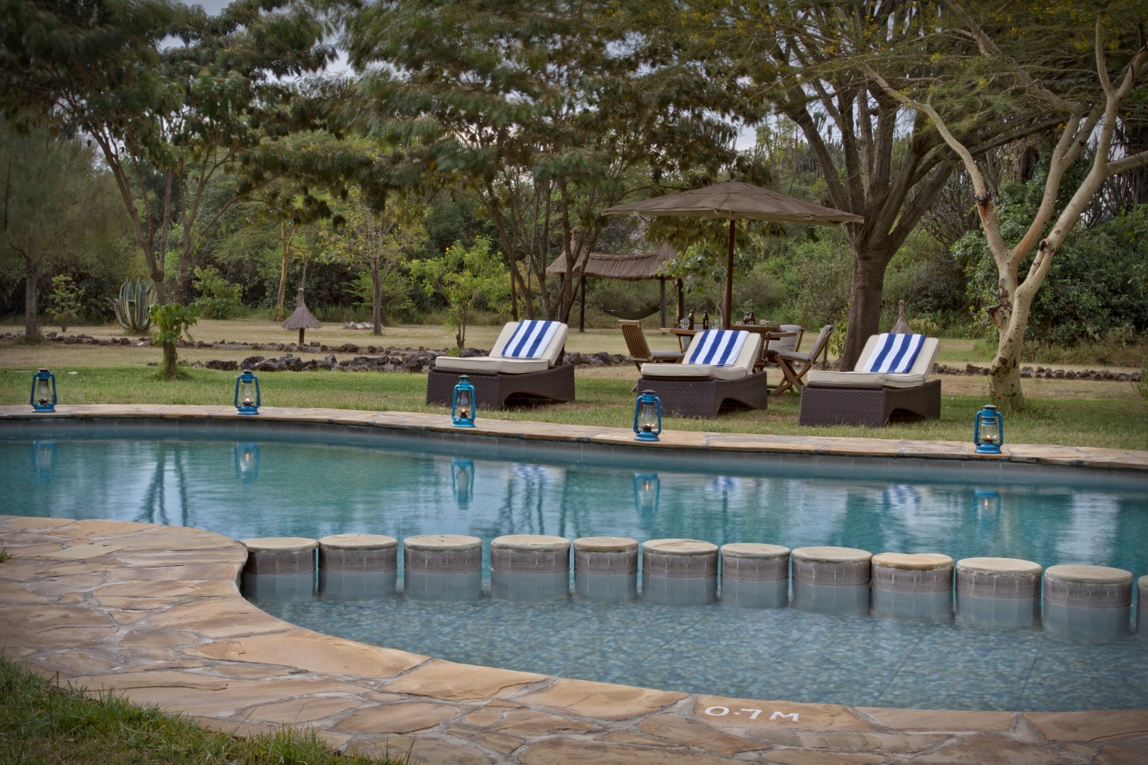 Pool at Mbweha