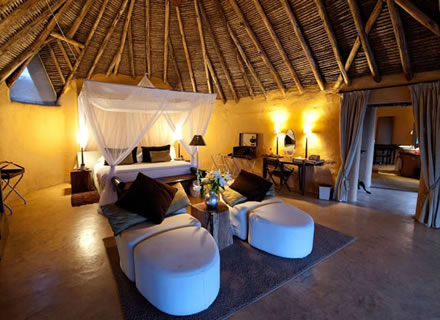 Guest room at Ol Donyo