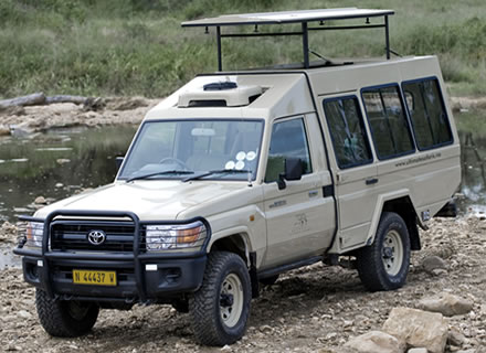 Ultimate Safaris Vehicle